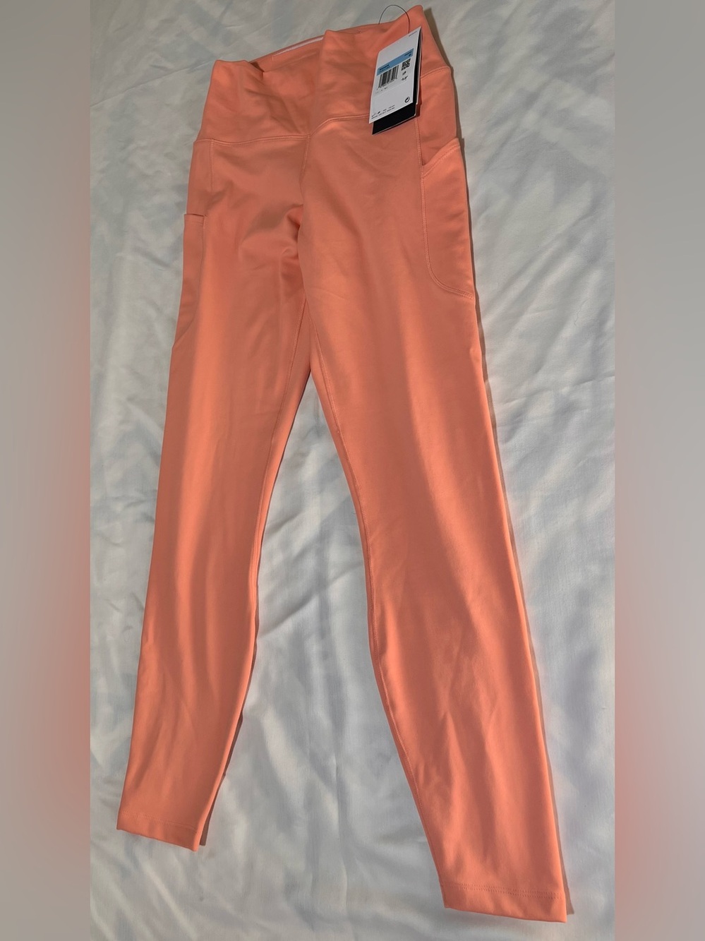 Nike Womens Peach Dri-FIT Training Leggings